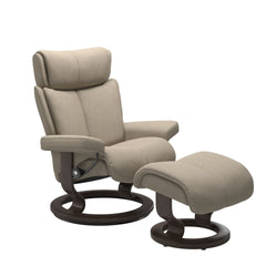 Stressless® Magic Classic lænestol & skammel – Calido stof – billede 3