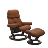 Stressless® Ruby Classic lænestol & skammel – Paloma læder – billede 1