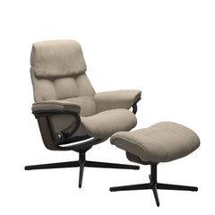 Stressless® Ruby Cross lænestol & skammel – Calido stof – billede 4