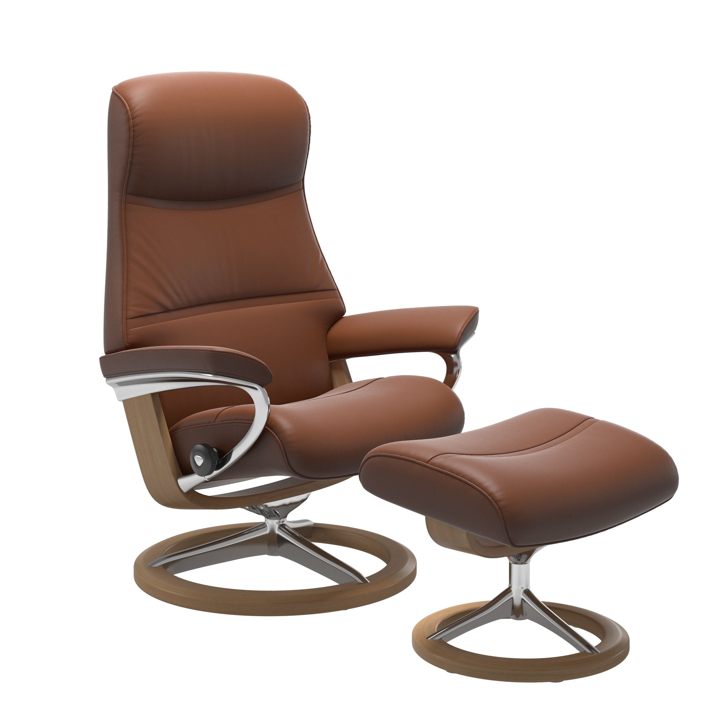 Stressless® Philip Signature lænestol & skammel – Paloma læder – billede 1