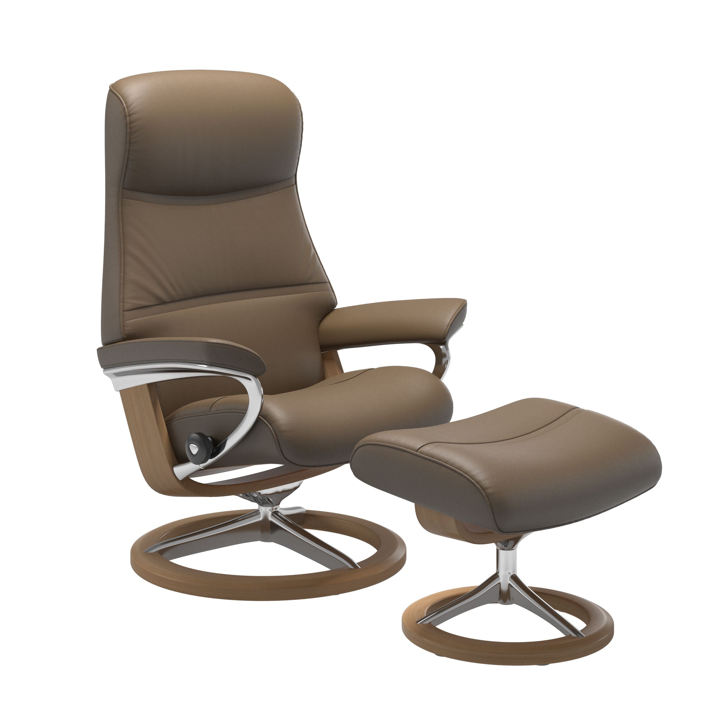 Stressless® Philip Signature lænestol & skammel – Velaro læder – billede 1