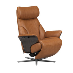 Stressless® Adam Power lænestol med indbygget fodskammel, Sirius stel – Paloma læder – billede 1