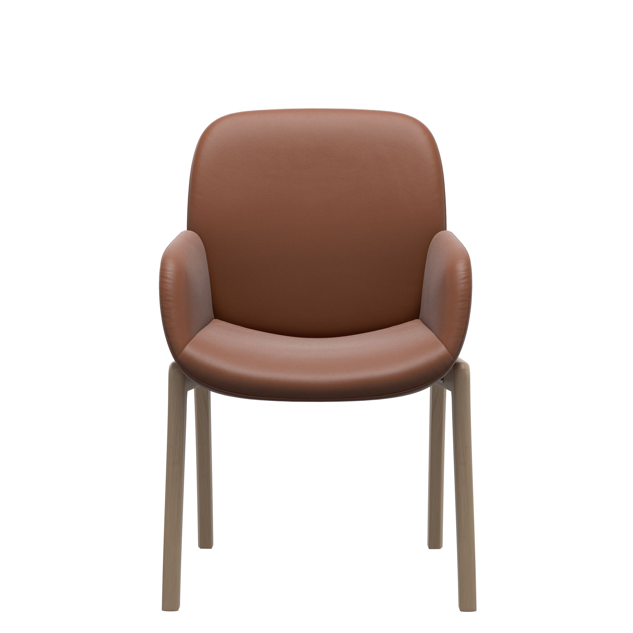 Stressless® Bay spisebordsstol, Lav ryg D100 med armlæn – Paloma læder – billede 1