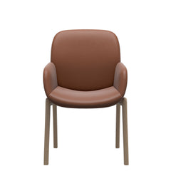 Stressless® Bay spisebordsstol, Lav ryg D100 med armlæn – Paloma læder – billede 1