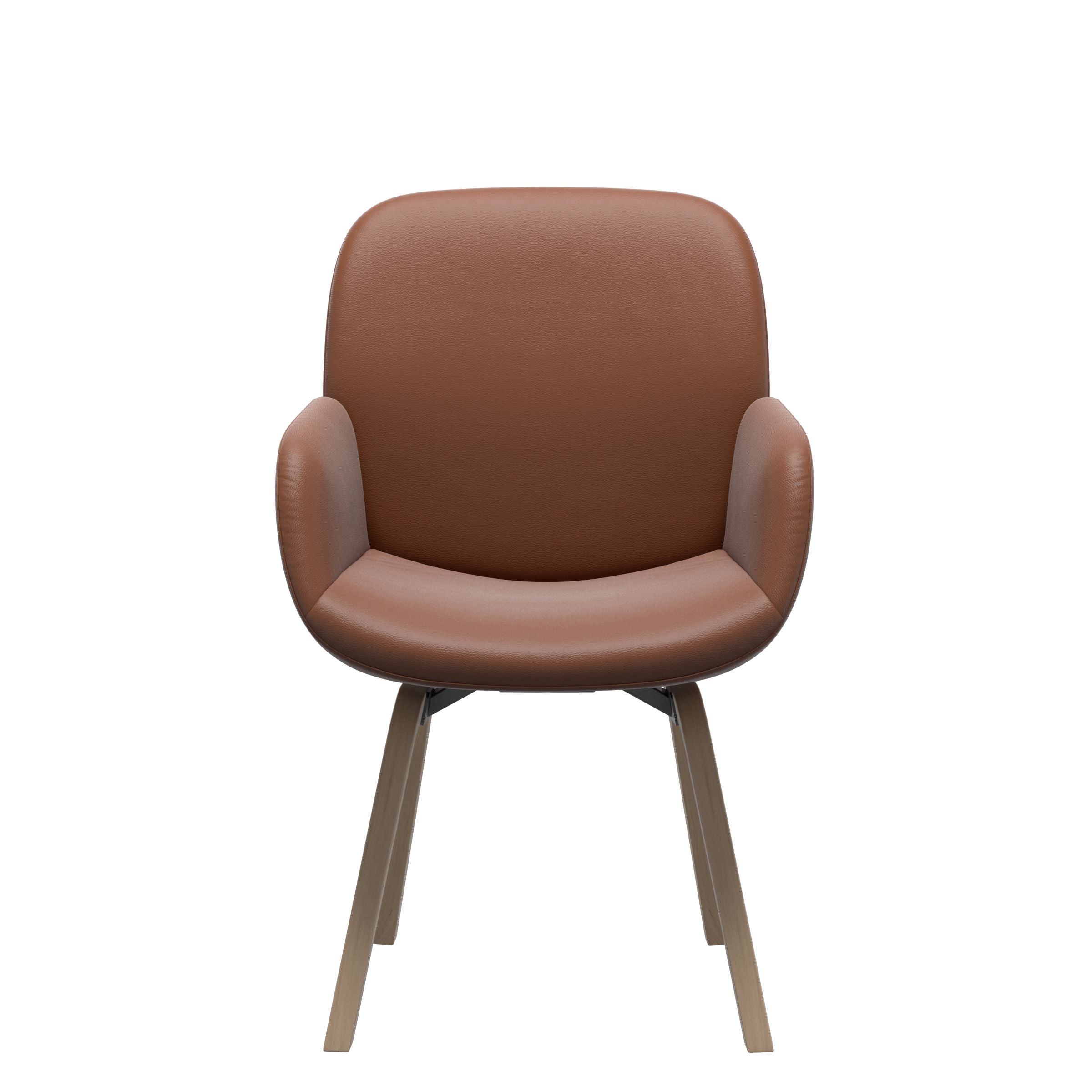 Stressless® Bay spisebordsstol, Lav ryg D200 med armlæn – Paloma læder – billede 1