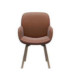 Stressless® Bay spisebordsstol, Lav ryg D200 med armlæn – Paloma læder – billede 1