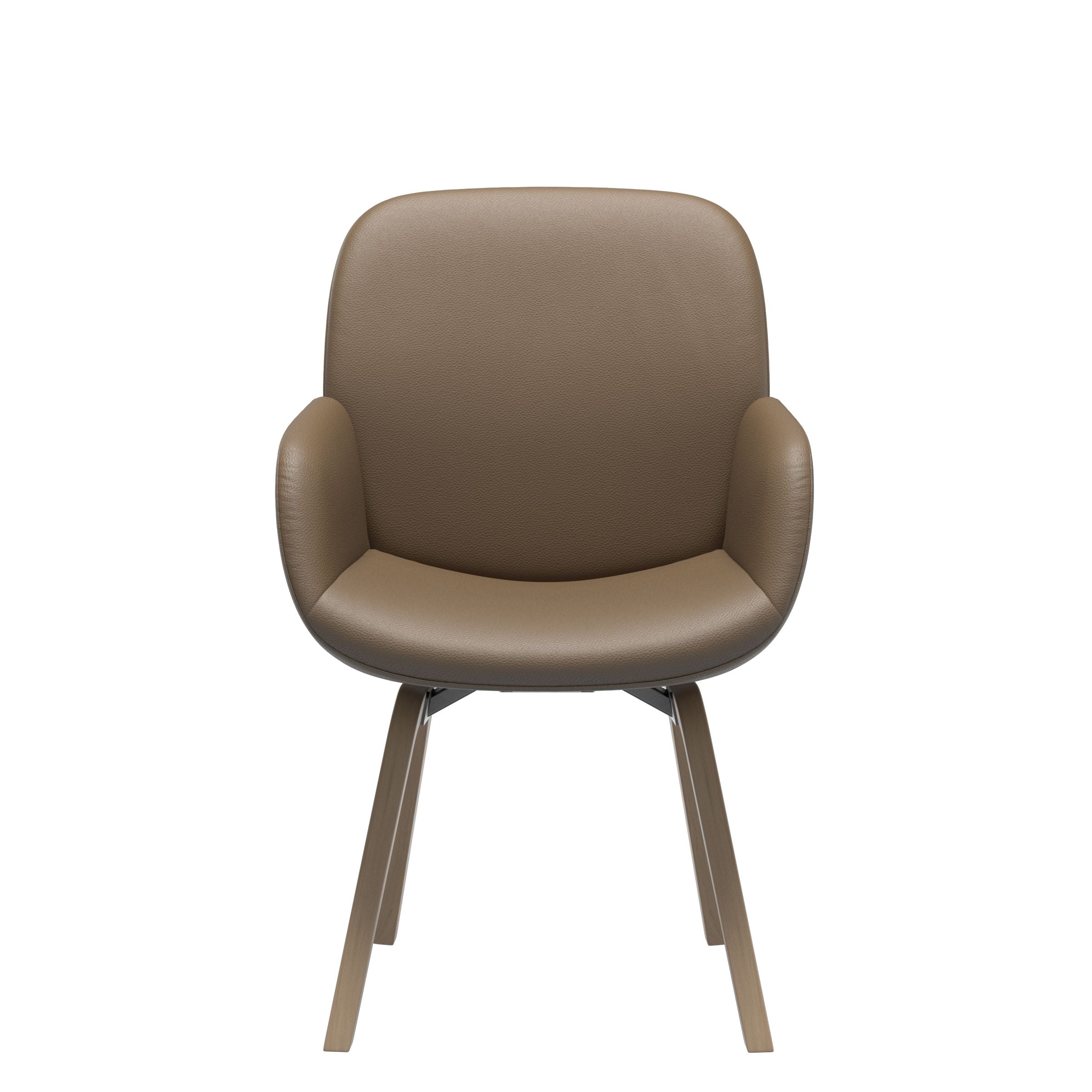 Stressless® Bay spisebordsstol, Lav ryg D200 med armlæn – Velaro læder – billede 1