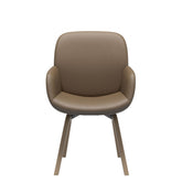 Stressless® Bay spisebordsstol, Lav ryg D200 med armlæn – Velaro læder – billede 1