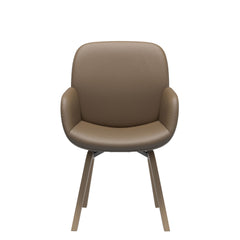 Stressless® Bay spisebordsstol, Lav ryg D200 med armlæn – Velaro læder – billede 1