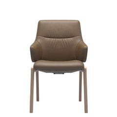 Stressless® Mint spisebordsstol, Lav ryg D100 med armlæn – Velaro læder – billede 1