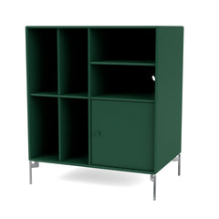 Montana SPIN II reol til vinyler i Pine med ben