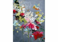 Abstract Floral 2 Mixed Media billede