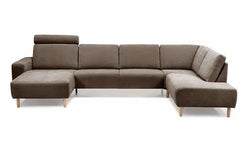 Solution sofa med chaiselong og open end