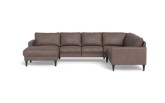 Stamford 2543 hjørnesofa med chaiselong - Kentucky stof - Antracite - Venstrevendt