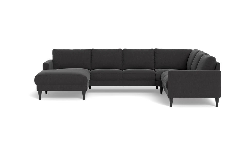 Stamford 2543 hjørnesofa med chaiselong - Lido stof - Antracit - Venstrevendt