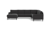 Stamford 2543 hjørnesofa med chaiselong - Lido stof - Antracit - Venstrevendt