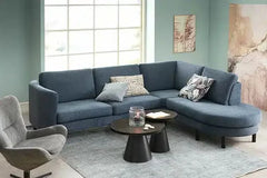 Symfoni hjørnesofa med rund open-end