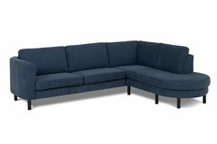 Symfoni hjørnesofa med rund open-end