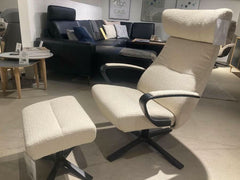 Style lænestol & skammel - Udstillingsmodel