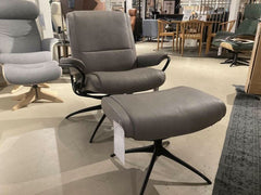 Stressless Paris lav stol & skammel - Udstillingsmodel