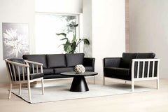 Larvik 3+2 pers. sofa i læder