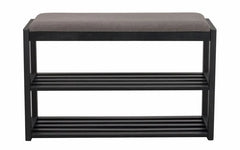 Confetti bænk med skohylde