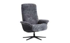 Galaxy lænestol og fodskammel - fåreskind