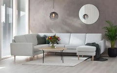 Galaxy hjørnesofa med chaiselong