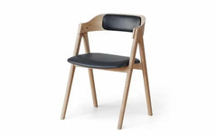 Mette Findahl spisebordsstol - Eg hvidolie