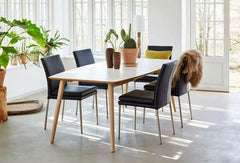 U-Design bådformet spisebord