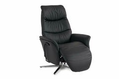 Himolla Edmonton 7051 lænestol med indbygget fodskammel & massage