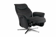 Himolla Edmonton 7051 lænestol med indbygget fodskammel & massage