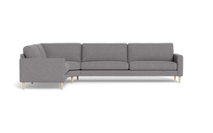 Symfoni 2018 hjørnesofa - armlæn 6 - Montana stof - Grey