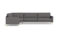Symfoni 2018 hjørnesofa - armlæn 6 - Brego stof - Anthracite