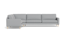 Symfoni 2018 hjørnesofa - armlæn 6 - Oakland stof - Light Grey