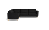 Symfoni 2018 hjørnesofa - armlæn 19 - Vila stof - Black