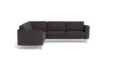 Symfoni 2018 hjørnesofa - armlæn 19 - Bloq stof - Antracite