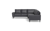Stamford 2600 hjørnesofa - Semianilin/spalt læder - Anthracite - Venstrevendt