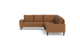 Stamford 2600 hjørnesofa - New Ocean stof - Brown - Venstrevendt