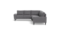 Stamford 2600 hjørnesofa - Fusion stof - Antracite - Venstrevendt