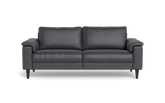 Stamford 2601 3 pers. sofa - Semianilin/spalt læder - Anthracite