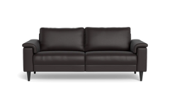 Stamford 2601 3 pers. sofa - Semianilin/spalt læder - Dark Brown