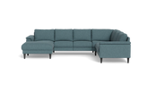 Stamford 2601 hjørnesofa med chaiselong - Montana stof - Blue - Venstrevendt
