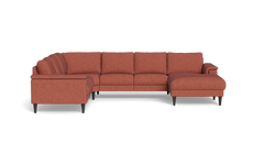 Stamford 2601 hjørnesofa med chaiselong - City stof - Blush - Højrevendt