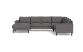 Stamford 2601 hjørnesofa med chaiselong - Brego stof - Anthracite - Venstrevendt