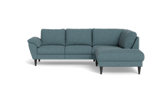 Stamford 2613 sofa med open end - Montana stof - Blue - Højrevendt