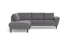 Stamford 2613 sofa med open end - Fusion stof - Antracite - Venstrevendt