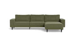 Solution 2701 sofa med chaiselong - Fusion stof - Army - Højrevendt