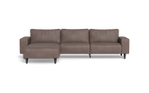 Solution 2701 sofa med chaiselong - Kentucky stof - Antracite - Venstrevendt