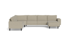 Solution 2701 hjørnesofa med chaiselong - City stof - Beige - Venstrevendt